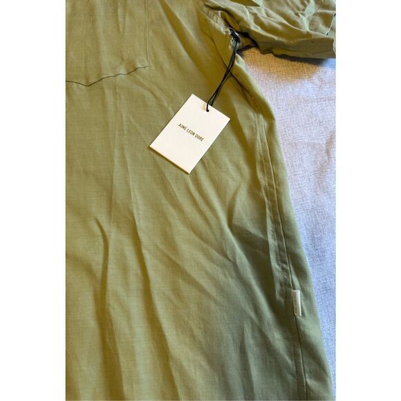 Aime Leon Dore Size 2XL Men Green Short Sleeve Button Up New NWT - Picture 4 of 6